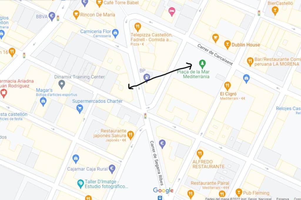 Zona Centro-Parking Gratuito Leilighet Castellón de la Plana Eksteriør bilde